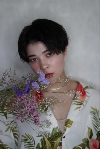 ショート カラー This所属・🟦髪質改善6年 💊YAMAMOTOのヘアスタイル