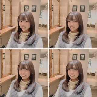 ミディアム 🔹似合わせ✖️垢抜 け職人/ℕ𝕆ℝ𝕀のヘアスタイル