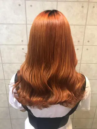 ロング カラー knock【ノック】所属・烏丸韓国ヘア🇰🇷 ayaka🎀のヘアスタイル