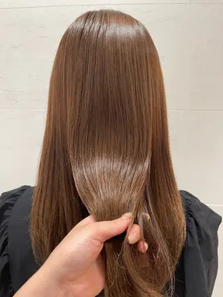 ロング 髪質改善/縮毛矯正 🧸梅川のヘアスタイル