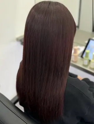 ロング カラー ice prodby bloom所属・榎本 ようなのヘアスタイル