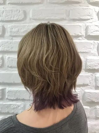 ショート 【暖色カラー特化】 中山由梨のヘアスタイル