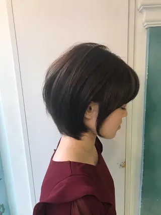 ショート レイヤー/韓国❣️ 髪質改善/e_kiのヘアスタイル