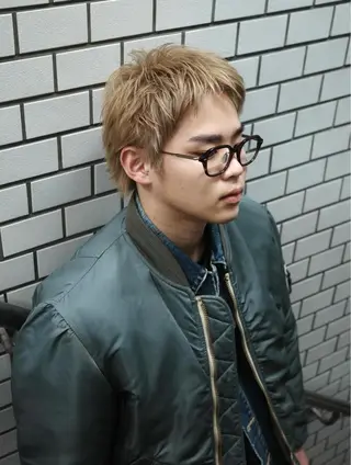 カラー メンズ kaede ‪☺︎ 学芸大学のヘアスタイル