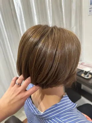 ショート 🍊髪質改善🍊縮毛 矯正🍊濱野紗奈🍊のヘアスタイル