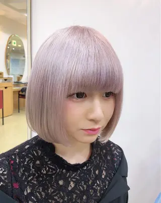 ショート カラー 加藤 利基のヘアスタイル