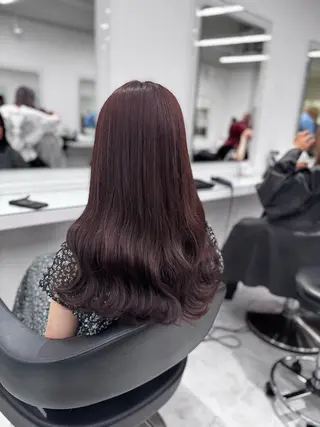 ロング カラー ヘアアレンジ 透け上品ハイトーン 職人ゆうと🤍のヘアスタイル