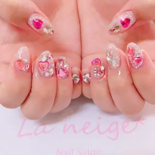 ネイル La neige* yuki 🥯🍑のネイルデザイン