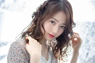 セミロング ヘアアレンジ Re:ta Hair 飯田淳平のヘアスタイル