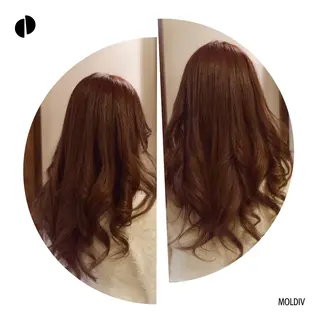 ロング カラー ✨縮毛矯正✨髪質改善 ナカシマ ユミのヘアスタイル