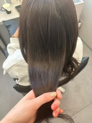 セミロング カラー 🌷MIREA🌷 LUANA 難波店のヘアスタイル