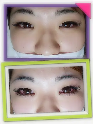 マツエク・マツパ Rouge ・ K  　のマツエク・マツパデザイン