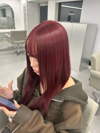 ロング 🖤ブリーチカラー/ rino🖤のヘアスタイル