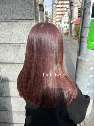 ロング カラー 暖色･似合わせカラー (廣石沙英🎀)のヘアスタイル