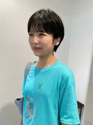 ショート ショート/ボブ/ パーマ/井上のヘアスタイル