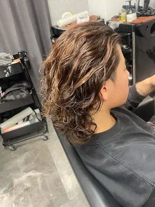 ミディアム mimiiy fukaのヘアスタイル