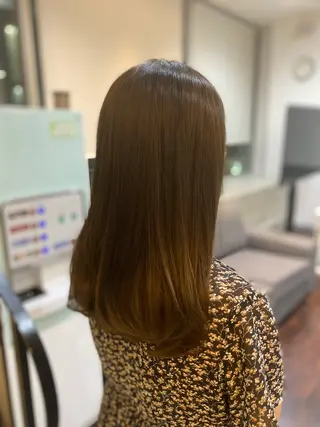 セミロング レイヤー支持no.1 ☆笠原翔一のヘアスタイル