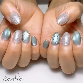 ネイル καρδιά -ｶﾙﾃﾞｨｱ-のネイルデザイン