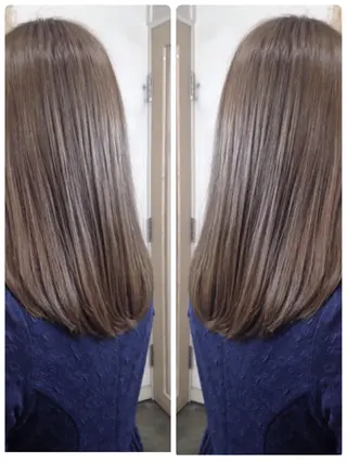 セミロング カラー 💎髪質改善💎 デザイナーshinのヘアスタイル