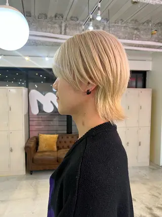 メンズ 💥ウルフカット デザインあんな💥のヘアスタイル