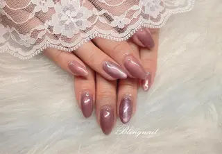 ネイル 23時まで❤︎韓国、 ワンホンネイルのネイルデザイン