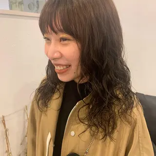 セミロング カラー m ā l o.🌷 サカモトマイコのヘアスタイル