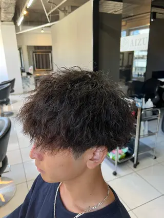 パーマ メンズ パーマ特化美容師 茂木広幸のヘアスタイル
