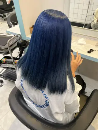 セミロング カラー 愛されカラー🩷 はるなのヘアスタイル