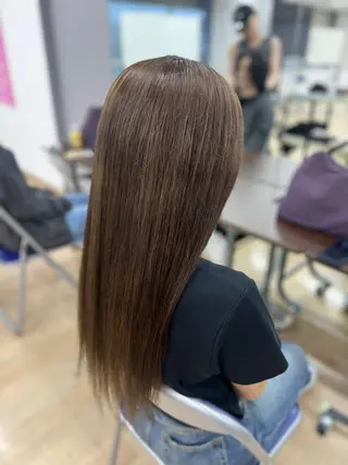 ロング vain　渋谷【ヴェイン シブヤ】所属・Rio / 縮毛矯正🍒のヘアスタイル