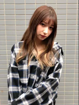 セミロング ALLENhair (アレンヘアー九条)のヘアスタイル