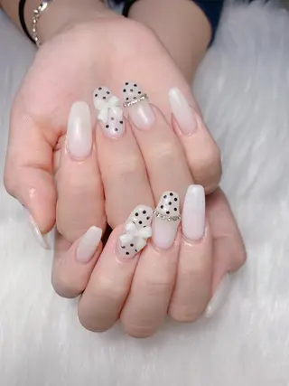 ネイル MiKi Nai池袋 長さだし得意のネイルデザイン