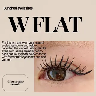 マツエク・マツパ 大塚 愛璃のマツエク・マツパデザイン