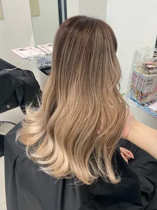 ロング 韓国レイヤー/ヘア カラー🎀ayamiのヘアスタイル