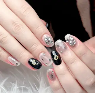 ネイル コネコネイルサロン モデル用のネイルデザイン