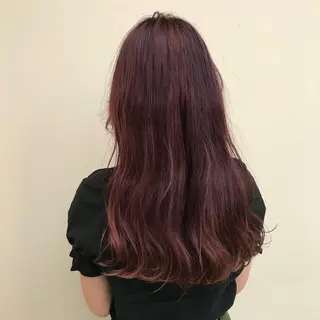 カラー ulu名古屋栄所属・落合しほ/韓国ヘア/ 髪質改善/縮毛矯正のヘアスタイル