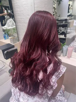 ロング カラー 〰️河原 みのり〰️のヘアスタイル