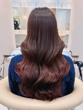 ロング カラー 《韓国レイヤー特化》 艶髪✨EMIのヘアスタイル