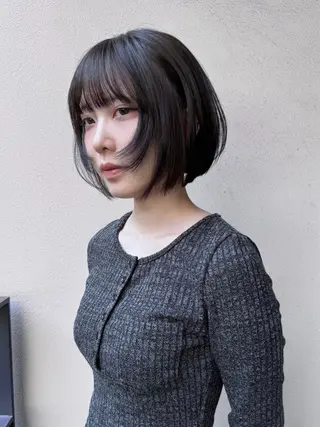 ショート GO TODAY 福岡大名Bellus店所属・🫧ショートウルフ ボブウルフ🫧 糸瀬のヘアスタイル