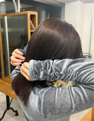 カラー 權軒 真尋のヘアスタイル