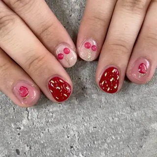 ネイル 東 千夏のネイルデザイン