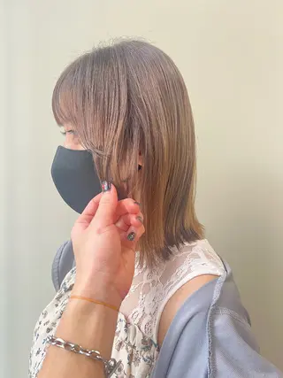 ミディアム カラー tomu/天神大名/ 透明感カラー🐴のヘアスタイル