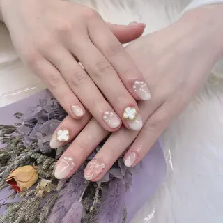 ネイル 🦋ネイルサロン ブラン🌈ゆりのネイルデザイン