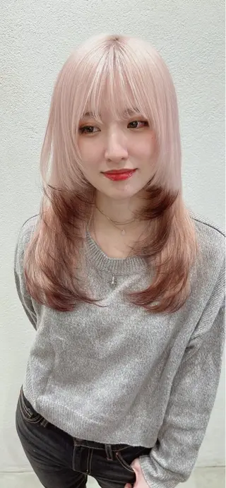 ロング 髪質改善＆美髪矯正 専門美容師:植原瑞樹のヘアスタイル