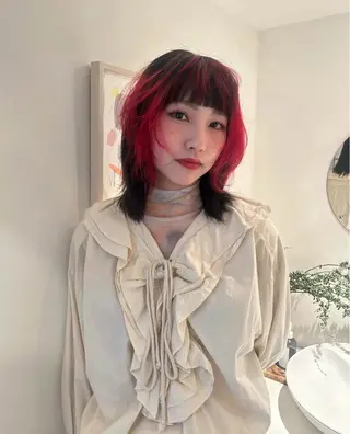 カラー ハイトーン／カラー 🍄Kurumi🍄のヘアスタイル