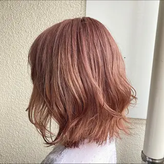 ミディアム カラー パーマ ヘアアレンジ メンズ キッズ ネイル マツエク・マツパ 🌈デザインヘア職人 Kaede🌈のヘアスタイル