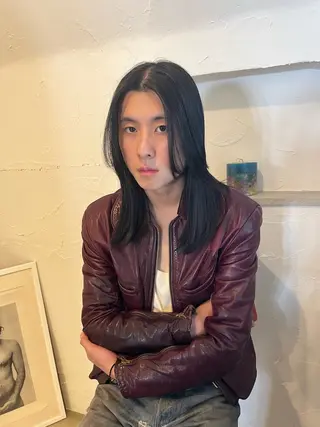 セミロング メンズ mikaze ˚✧₊☆*:.｡渋谷のヘアスタイル