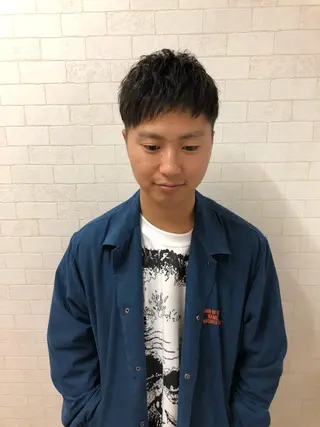 ショート メンズ 房川 尚人のヘアスタイル