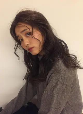 ロング カラー 福岡天神⭐︎ lotyのヘアスタイル