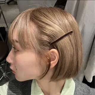 カラー 熊谷 由貴のヘアスタイル