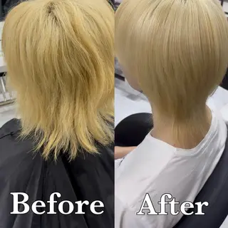 ショート ACTION心斎橋店 Lisaのヘアスタイル